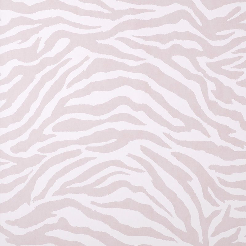 Shoshana Modern Zebra Wallpaper, Pink