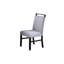 Dining Table And 6X Side Chairs Faux Marble Top Table Handle Back Chair Wooden 7Pc Dining Set
