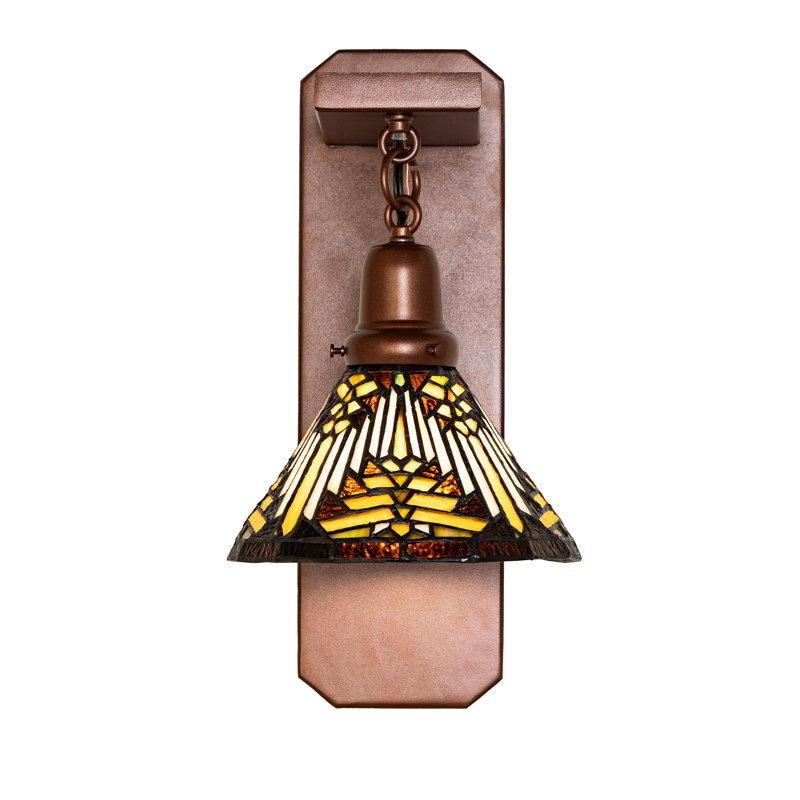 8" Wide Nuevo Mission Wall Sconce