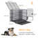 Metal Caster For Pet Crate