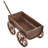 Akhavi Wood Wheelbarrow Planter