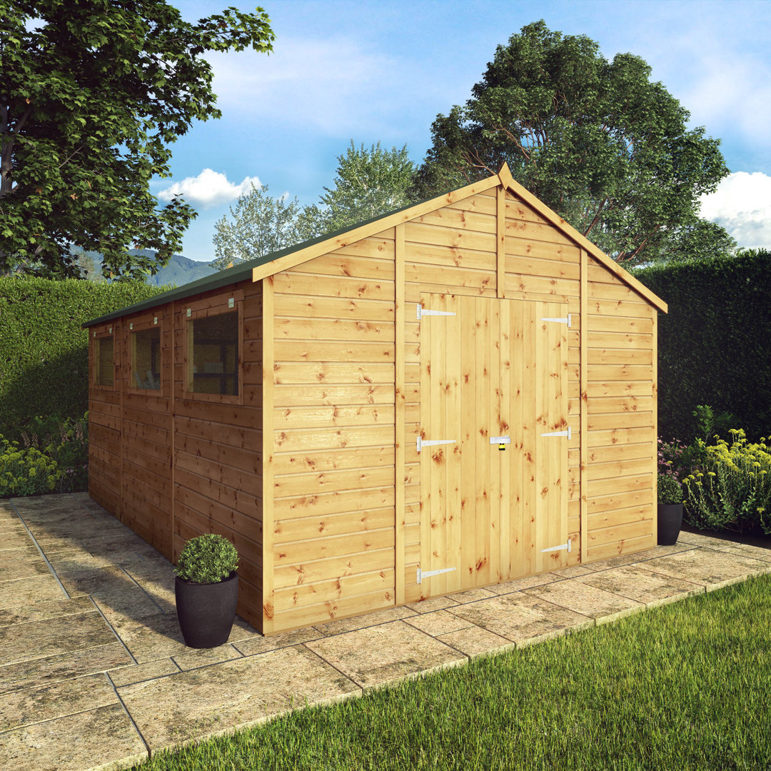 Mercia 15 x 10ft Premium Shiplap Apex Workshop