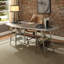 Chaise de bureau industrielle pivotante avec levage pneumatique et base à 5 branches Aneira-2091724433