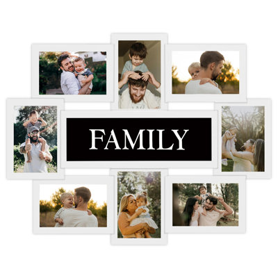 Hecht Gallery Family Theme Collage Picture Frame