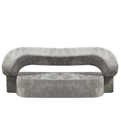 Eggshell Sofa Bed, 78.74" Convertible Boneless Couch with Soft Plush Fabric, 33D High-Density Sponge, No Assembly Sleeper Sofa Couch with Pillows for Living Room Bedroom Apartment Guest Room Home Use