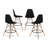Modholic Eiffel Counter Stool, Black-71243283