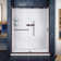 Infinity-Z 60" x 76.75" Rectangle Sliding Shower Enclosure with Base Included