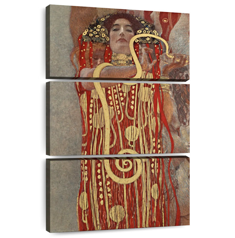 Peintures de plafond de l'Université Leisha, Vienne, H 74 po x l 48 po