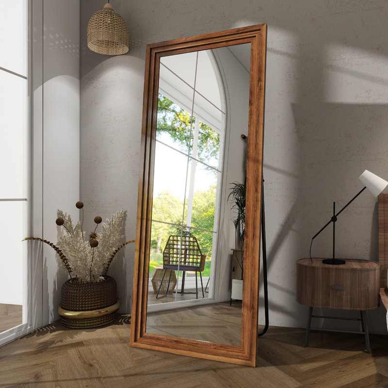 Miroir Arandip, 64 po x 21 po, Brun