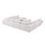 Canapé modulaire 11 pièces avec méridienne Adline - Revêtement en tissu Belfast véritable
