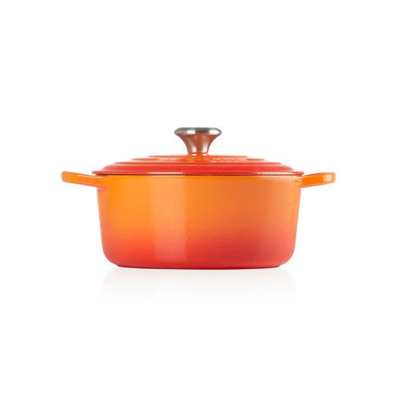 Le Creuset Cast Iron Round Casserole, 28cm / 6.7L, Volcanic