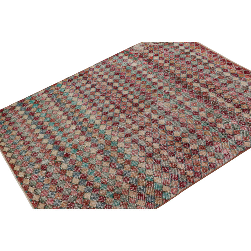 One-of-a-Kind Rectangle 4'4" X 5'2" Area Rug