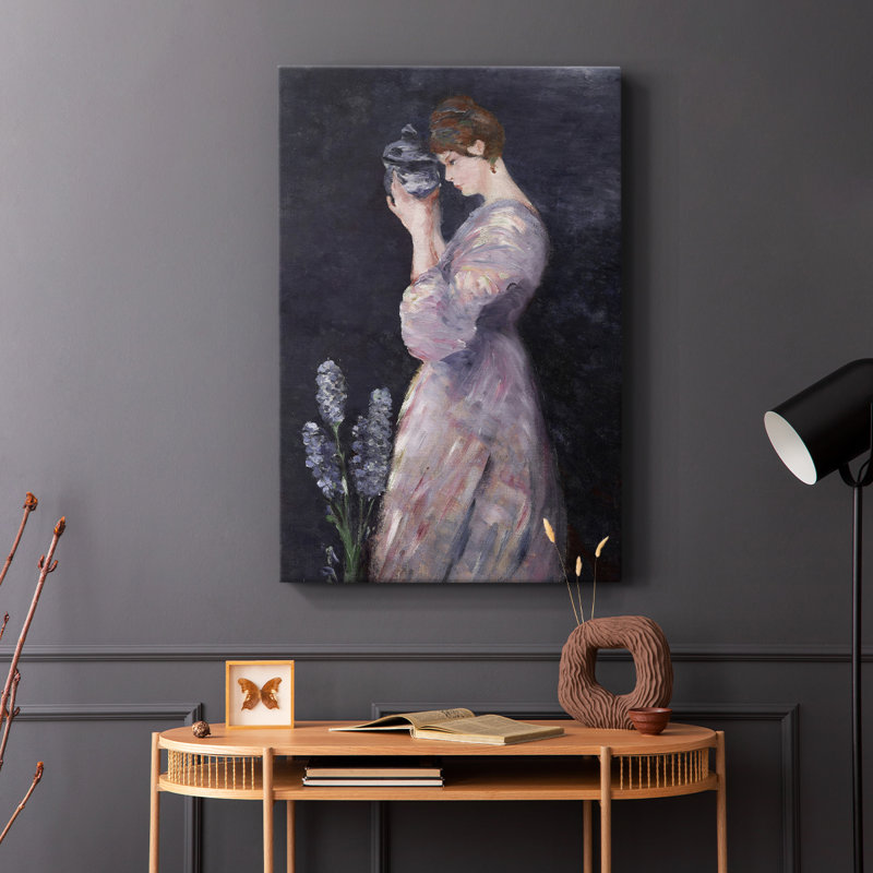 Impression de portrait rétro Cxxiv - galerie enveloppée de cavas, H 36 po x l 24 po