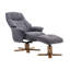 Billings 80cm Wide Swivel Standard Recliner-609382732