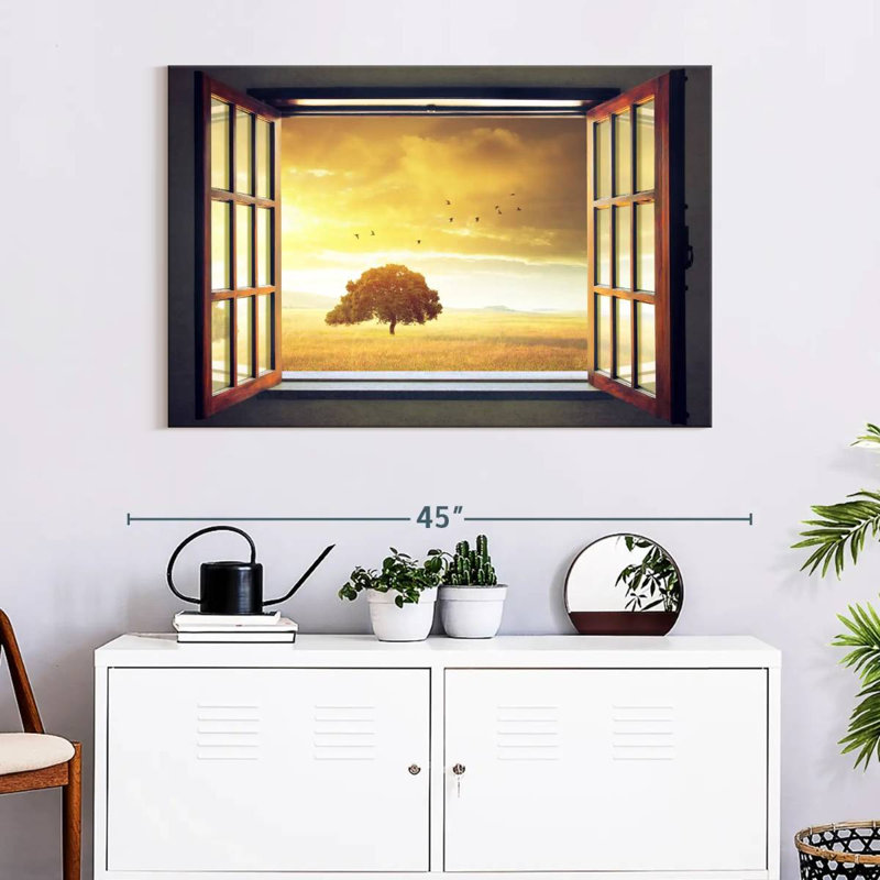 Harnek Sunny Spring Window, 26" H x 39" W