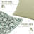 Natural Linen Block Print Pillow Cover Green Boho Decorative Throw Cushion, Zippered Size- 20X20 Inch-1628412186-1645963536