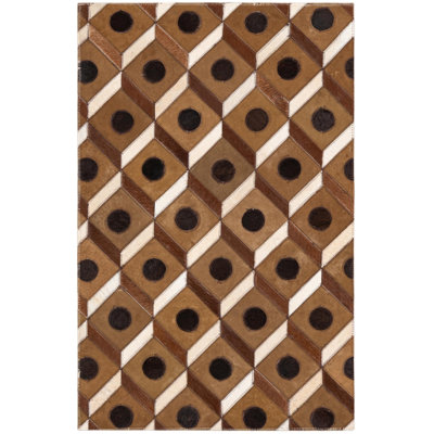 Tapis brun clair Isidore