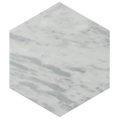 Classico Bardiglio Hex 7" x 8" Porcelain Tile