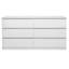 Commode double 6 tiroirs pour chambre à coucher-106728321