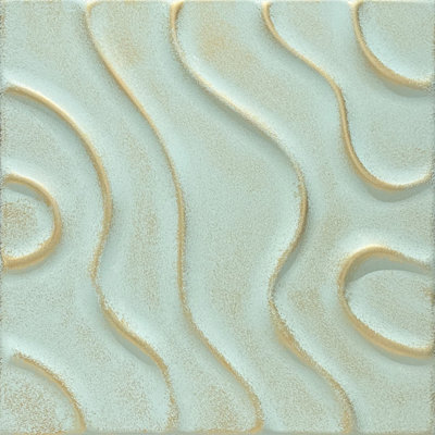 Modern Art - 1.6 ft. x 1.6 ft. Foam Glue-up Ceiling Tile