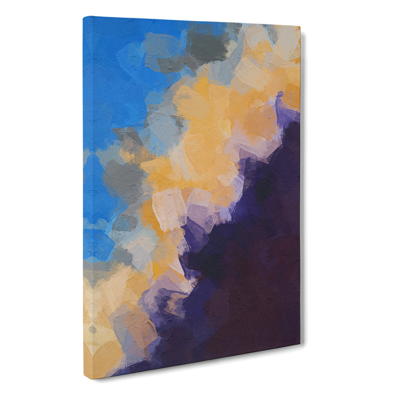 Ceremony Of Light - Painting, Wrapped Canvas, 50cm H x 35cm W x 3cm D, No Matte