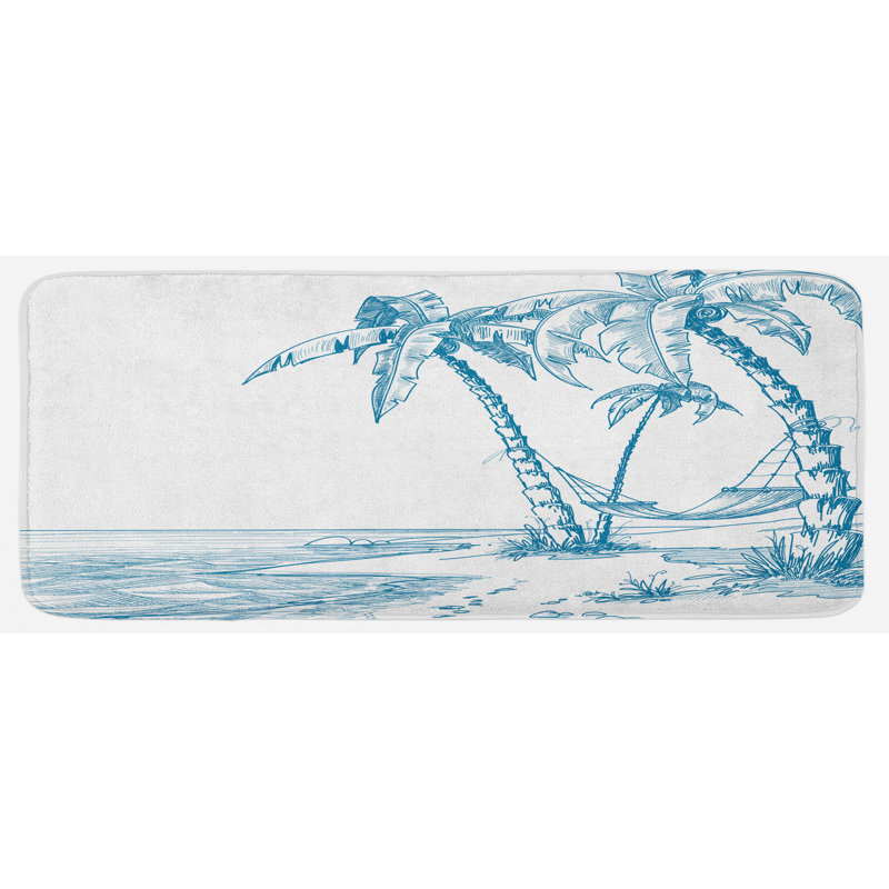 Tapis de cuisine beach