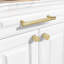 Paquet de 20 poignées d'armoire - Poignées de tiroir moletées - Quincaillerie de cuisine durable avec installation facile - Comprend les vis de fixation-115641390-115641386