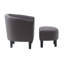 Fauteuil demi-tonneau avec repose-pieds Anges-1733547636