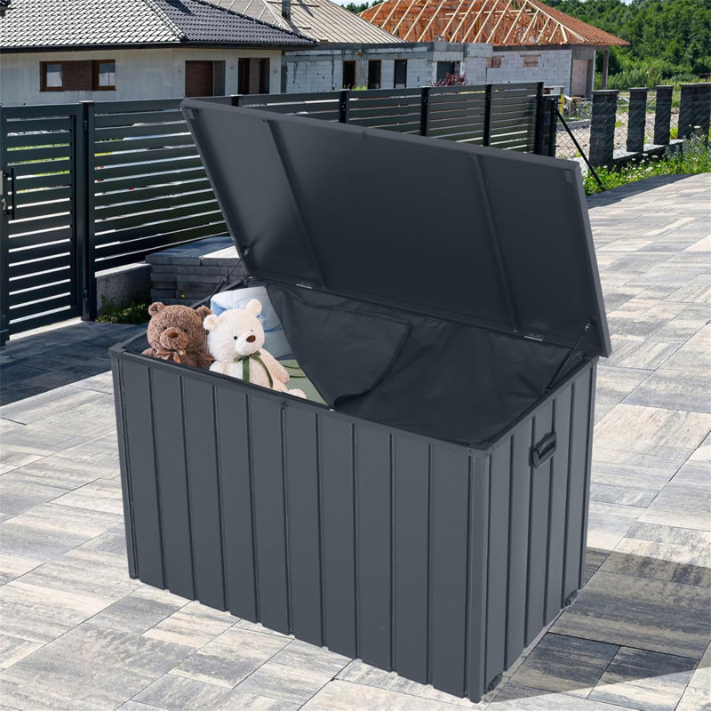 Outdoor Storage Box, 27.56" H x 49.41" W x 24.69" D