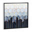 « doux blue hexagones » par elisabeth fredriksson-print-49715562-49715565