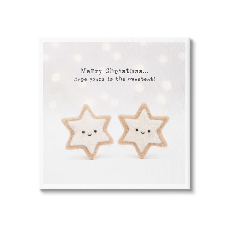 «Christmas Cookie Expression Canvas» par Lemon & Sugar sur, H 24 po x l 24 po
