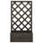 Planter Flower Box Trellis Raised Bed Outdoor Planter Solid Firwood-1719301663