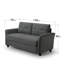 Millersville 2 Seater Linen Loveseat