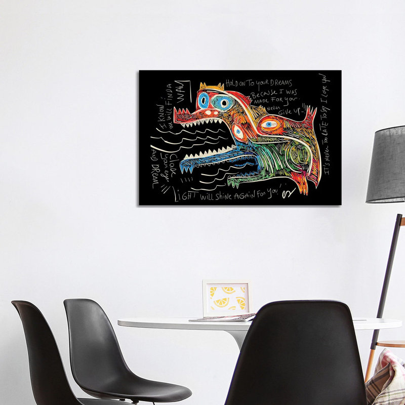 Hold on to Your Dreams by Emmanuel Signorino - Wrapped Canvas Painting, 101.6 cm H x 66.04 cm W x 1.91 cm D