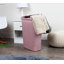  Panier à linge mince 60 L, panier à linge, couvercle, plastique-111360890-111360885