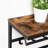 Gisbert Metal 10 - Hook Wall Mounted Coat Rack with Storage