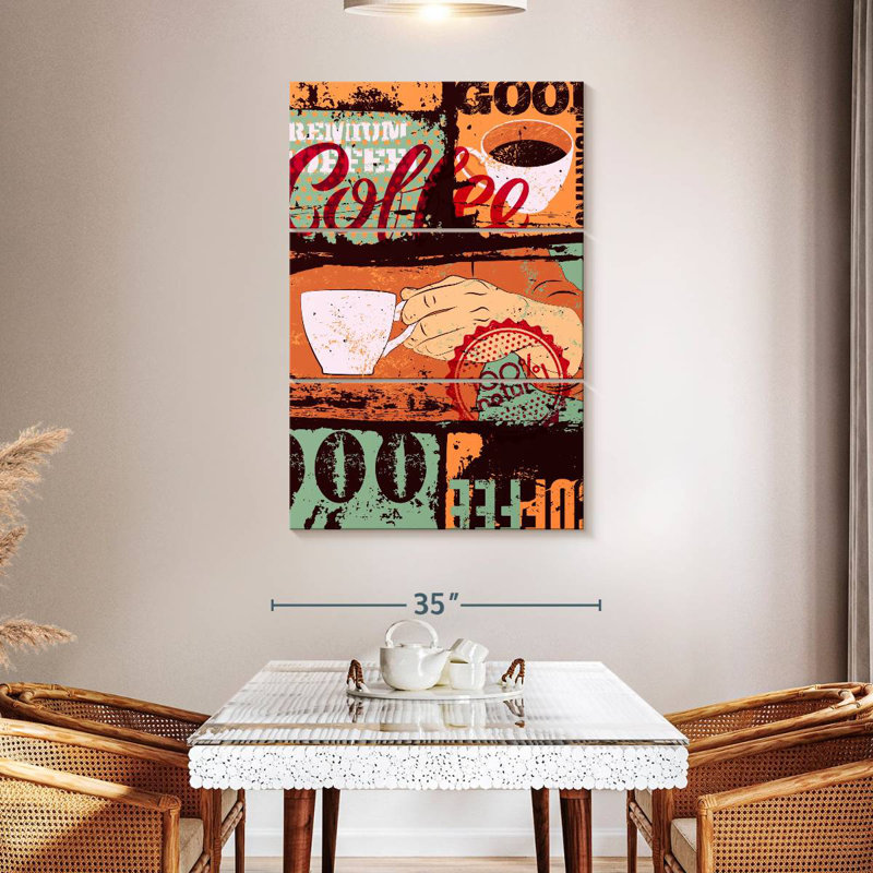 Tergel Urban Style Coffee, 50" H x 32" W