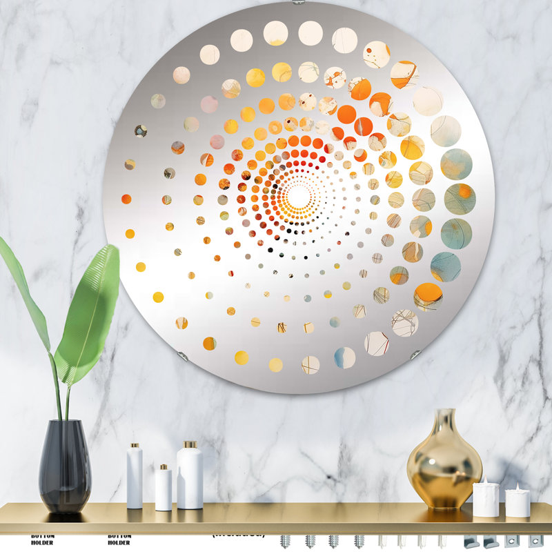 Keiah Circle Mirror, 31.4" x 31.4"