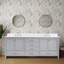 Ensemble de meuble-lavabo double 84 po Angela-729201399