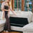 Short Plush Fabric Oversized U - Shaped Modular Sectional Sofa, Storage Sofa, Soft Upholstery-1427568031