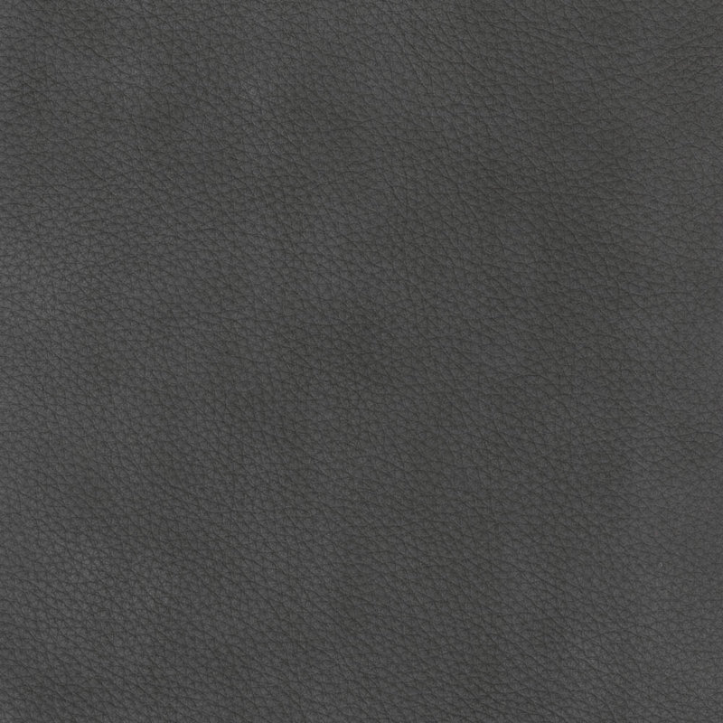 Fauteuil pivotant en cuir fleur Dianet, Cuir véritable gris anthracite Bella