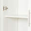 Armoire et armoire de cuisine en mélamine de haute qualité avec 2 portes, 3 cloisons et plusieurs options de rangement