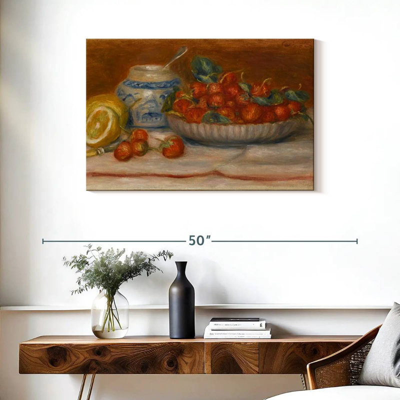 Yarlin Strawberries 1905, H 24 po x l 36 po