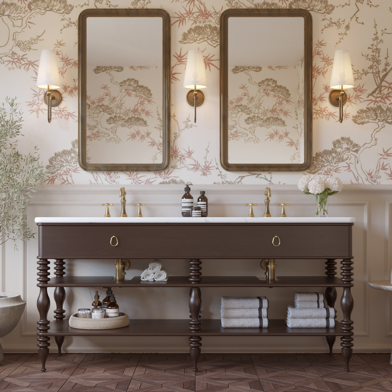 Darla 36" Bathroom Vanity , 72"