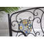 Iron Mosaic Garden Bench