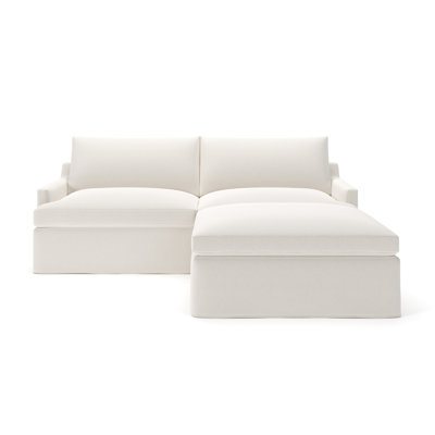 Wrenley 3-Piece Slipcovered Modular Sectional