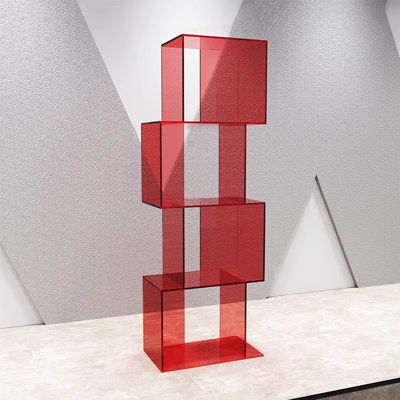 Geometric Creativity Acrylic  Bookcase