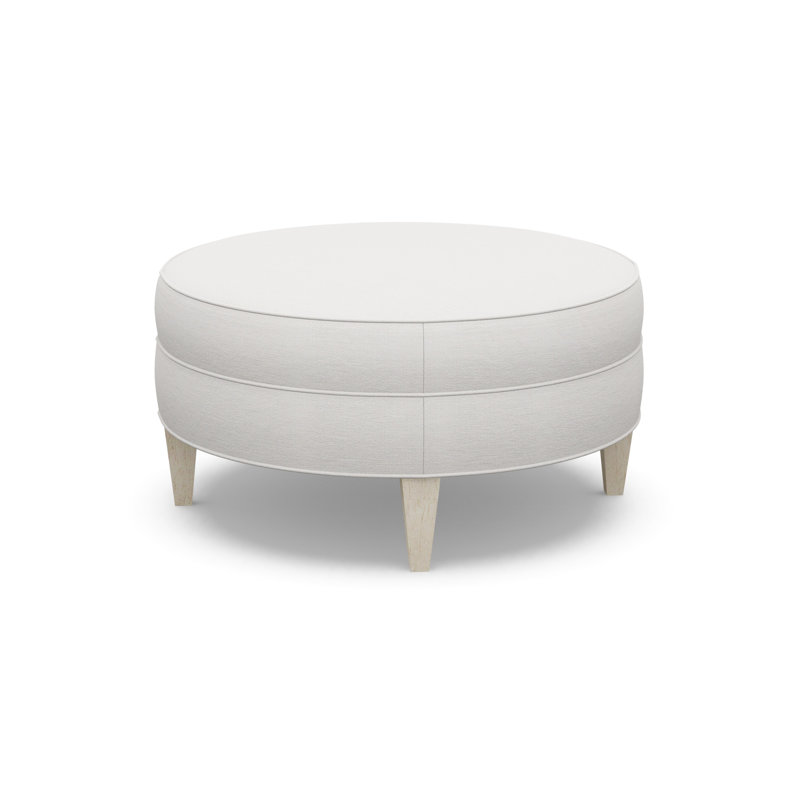 Round Ottoman, 8938-45, Sandstone