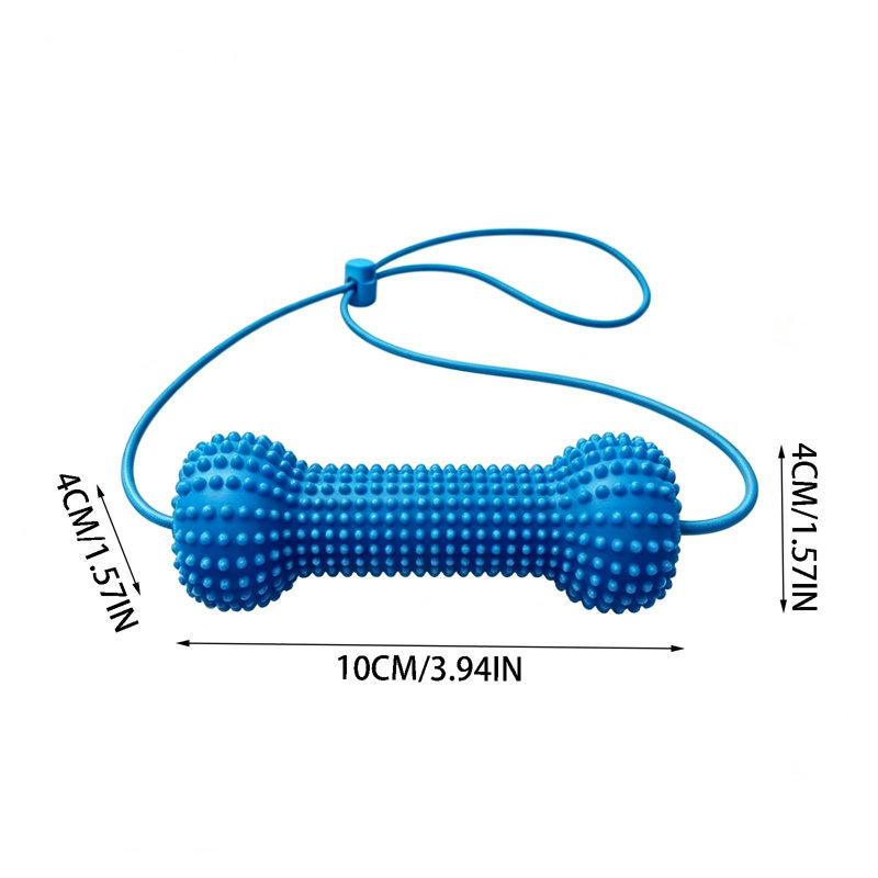 Ear irrigation solution Dog Chew Stick Toy Interactive Pet  Toy For Teething Cleaning With Adjustable Pull Rope