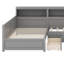 Lit plateforme simple en L avec lit gigogne et tiroir-1515458377
